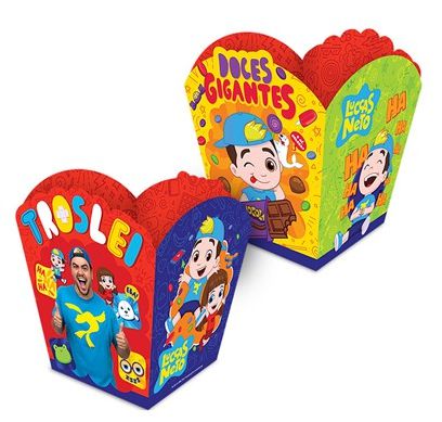 CACHEPOT PEQUENO LUCCAS NETO - 8 UNIDADES
