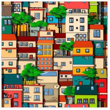 SACO PEROLADO PARA PRESENTES CASAS BRASIL - 20X29 cm - Pacote com 50 unidades