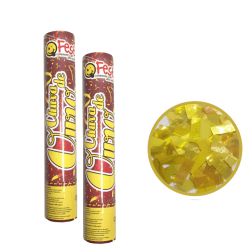 LANÇA CONFETES CHUVA DE OURO  30 cm - 1 unidade