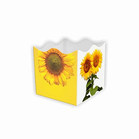 MINI CACHEPOT GIRASSOL - Pacote com 10 unidades