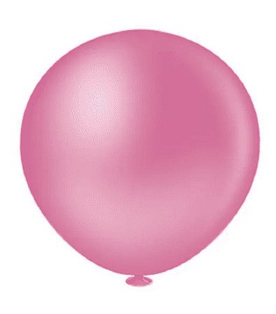 BALÃO GLOBO (FAT BALL) - ROSA FORTE - PIC PIC 250 - 1 unidade