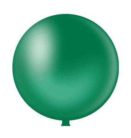 BALÃO GLOBO (FAT BALL) - VERDE ESCURO - PIC PIC 250 - 1 unidade