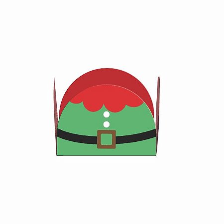 FORMINHA PARA DOCE DECORADA NATAL 2020 - Pacote com 30 unidades