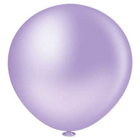 BALÃO GLOBO (FAT BALL) - LILÁS - PIC PIC 250 - 1 unidade