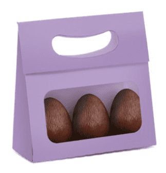 MINI CAIXA PLUS COM VISOR LAVANDA - 13 x 5,5 x 13 cm - 1 unidade