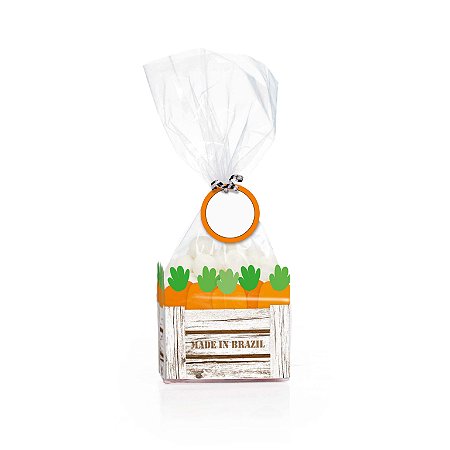 KIT FUNDO RETANGULAR - HORA DA CENOURA - 8,5 x 4,5 x 5 cm - UNIDADE