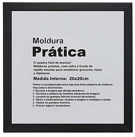 MOLDURA PRÁTICA 20x20CM