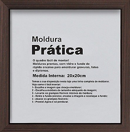 MOLDURA PRÁTICA 20x20CM