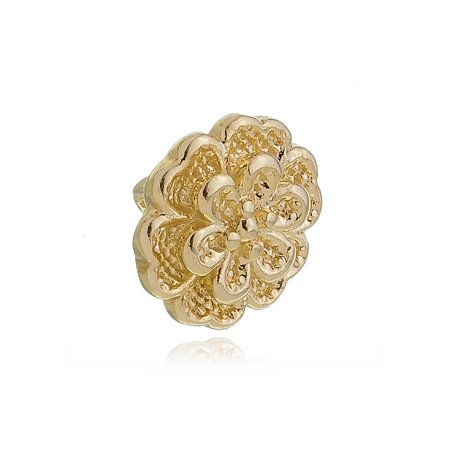 PINGENTE FLOR FOLHEADO A OURO 18K