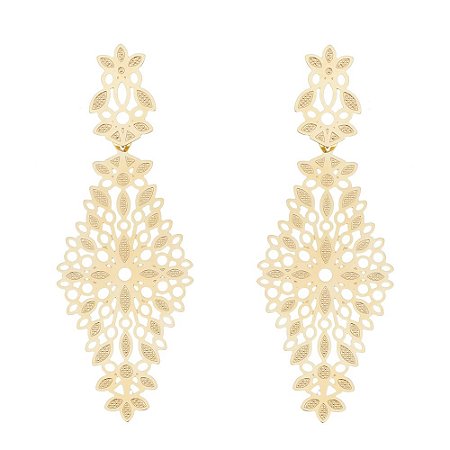 BRINCO FOLHEADO A OURO 18K