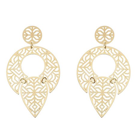 BRINCO FOLHEADO A OURO 18K