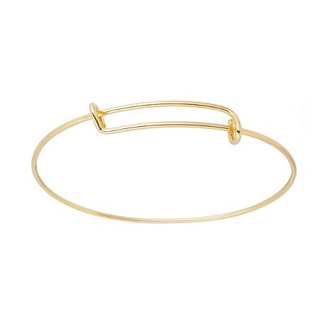 BRACELETE FOLHEADO A OURO 18K