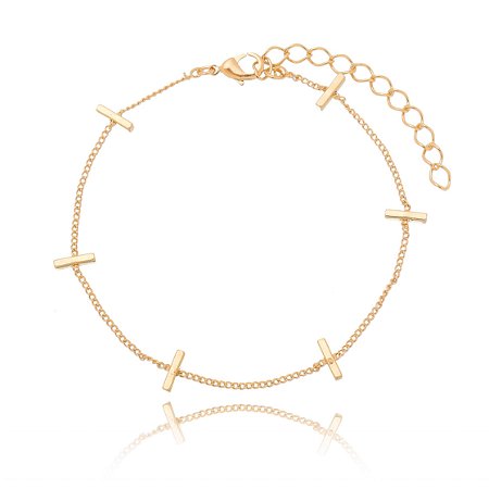 GARGANTILHA CHOKER FOLHEADA A OURO 18K