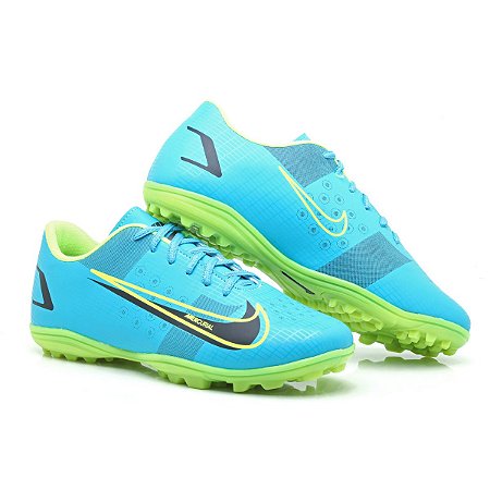 Chuteira Society Nike Mercurial Azul - I-Run Shoes | Sports