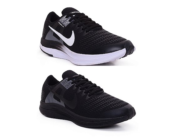 tenis nike masculino preto com branco