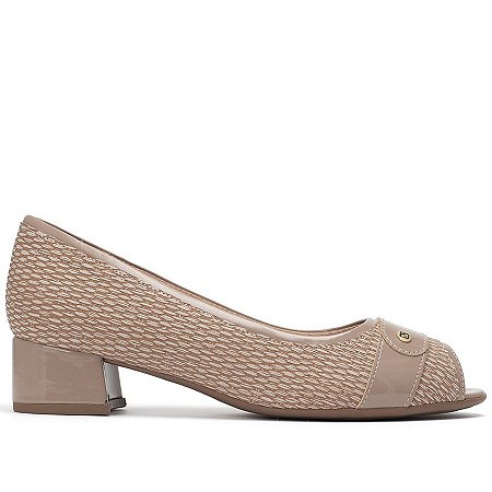 sapato peep toe piccadilly