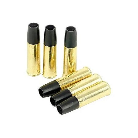 Kit 6 Cápsulas para Revólver Airsoft Co2 6mm