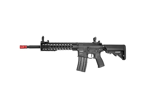 Rifle Airsoft Elétrico AR15 Neptune 10" Keymod New Receiver Rossi 6mm