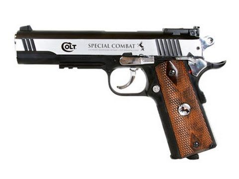 Pistola Airgun 1911 Colt Special Combat Co2 4,5mm