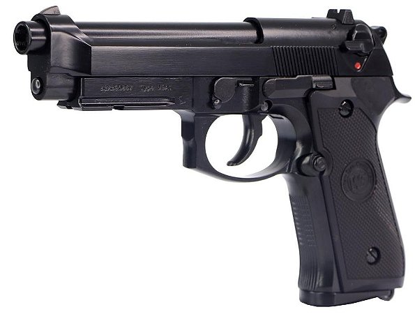 Pistola Airsoft M9A1 Gen. 2 Black WE GBB 6mm - Full Metal