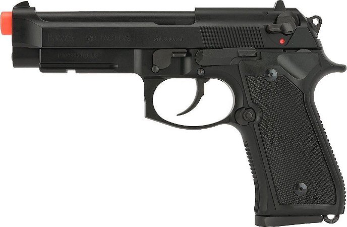 Pistola Airsoft Beretta M9 Tactical KWA GBB 6mm - Full Metal