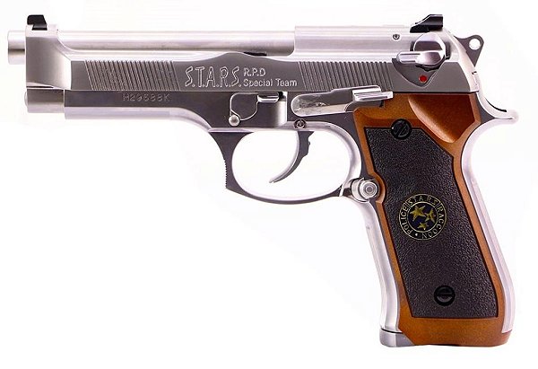 Pistola Airsoft M92 WE Samurai Edge Gen.2 Chrome GBB 6mm - Full Metal