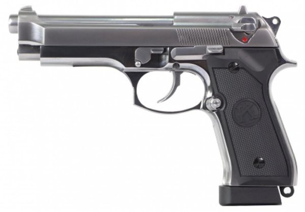 Pistola Airgun Beretta KL92 Silver KLI Co2 4,5mm - Full Metal