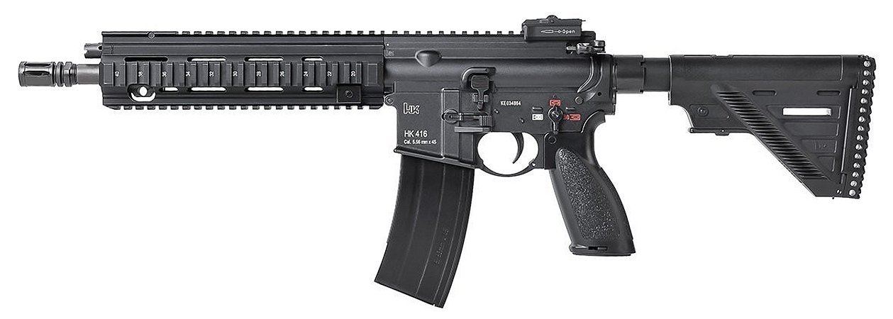 Rifle Airsoft HK416 A5 VFC/Umarex VF2 Black GBBR 6mm