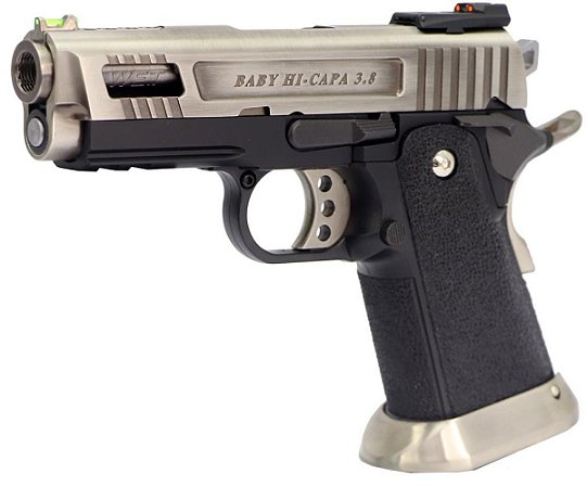 Pistola Airsoft Hi-capa 3.8 Velociraptor SV WE GBB 6mm - Full Auto