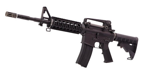 Rifle Airsoft M4A1 Black WE GBBR 6mm