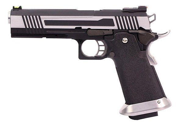 Pistola Airsoft Hi-capa Split Frame Dual Tone AW-HX1001 Dual Tone GBB 6mm