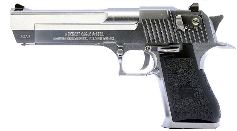 Pistola Airsoft Desert Eagle .50 WE Cybergun GBB 6mm