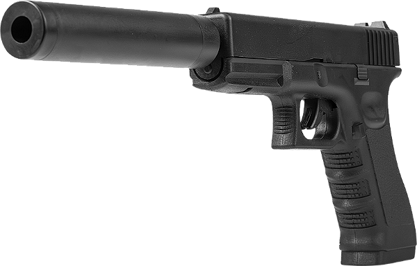Pistola Airgun Rossi G17 Magnum NBB Co2 4,5mm