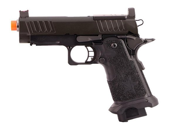 Pistola Airsoft 2011 Hi-Capa Staccato C2 Army Armament Black GBB 6mm