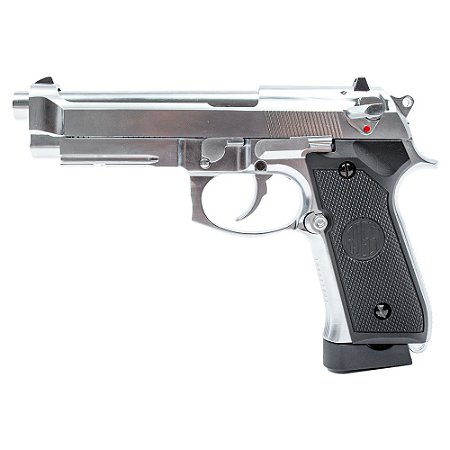 Pistola Airgun M92 Silver Rossi Co2 4,5mm