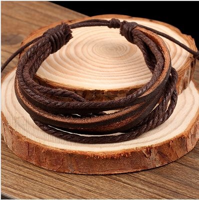 Pulseira Couro Masculina