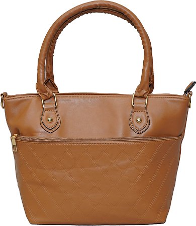 Bolsa Feminina de Ombro em Couro Sintético