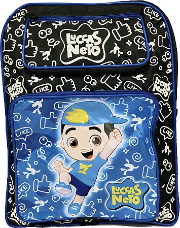 MOCHILA LUCCAS NETO MASCULINA - DIMMARINI - Carteiras, Cintos, Bolsas,  Mochilas e muito mais.