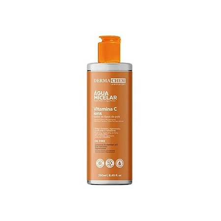 Água Micelar Vitamina C Íons - Dermachem 250ml
