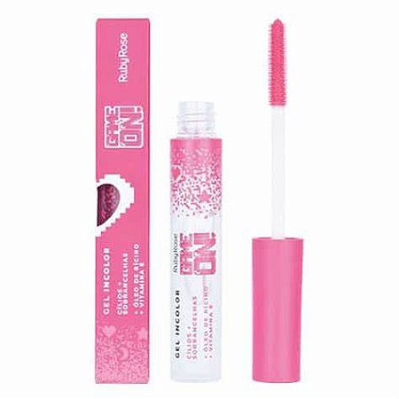 Gel Incolor Cílios e Sobrancelha Game On Ruby Rose HB-509