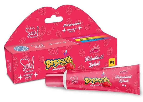 Hidratante Labial Moranguinho Babasoul Soul