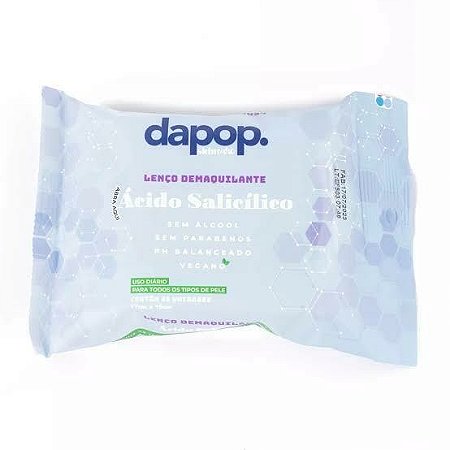 Lenço Demaquilante Ácido Salicílico Dapop