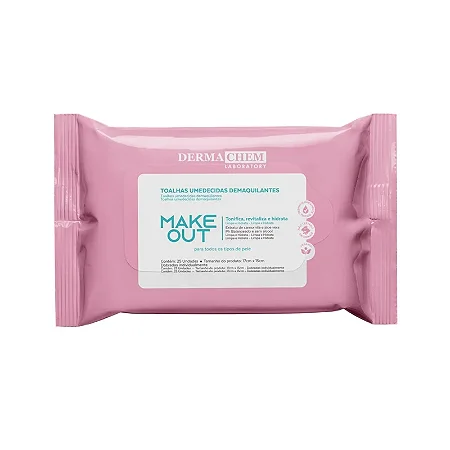 Lenço Demaquilante com Colágeno Dermachem