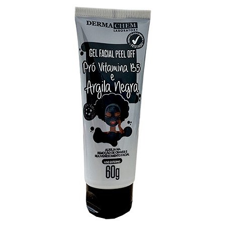 Gel Facial Argila Negra Dermachem 60g