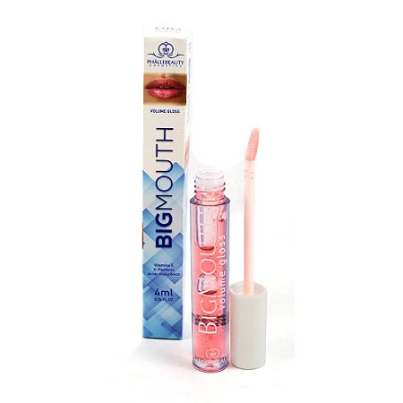 Gloss Labial Volume Bigmouth Phallebeauty - Rosa