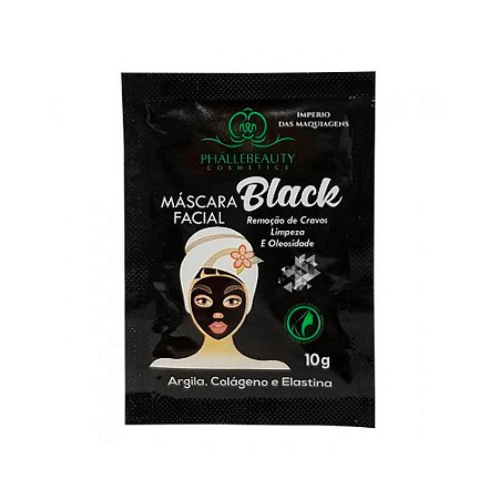Máscara Facial Black PH019 Phallebeauty