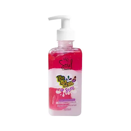 Gel Hidratante e Aromatizante para corpo e virilha Sexy Iogurte 280ml - Soul