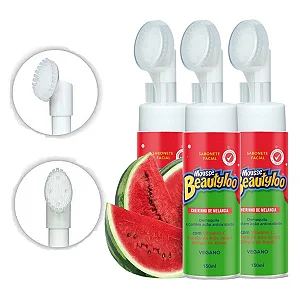 Sabonete Mousse Beautyloo Melancia Face Beautiful 150ml