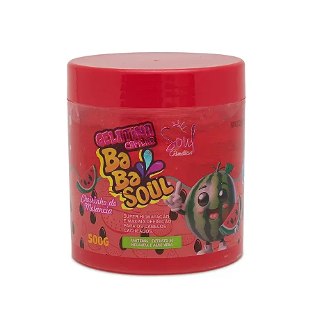 Gelatina Capilar BabaSoul Melancia 500g