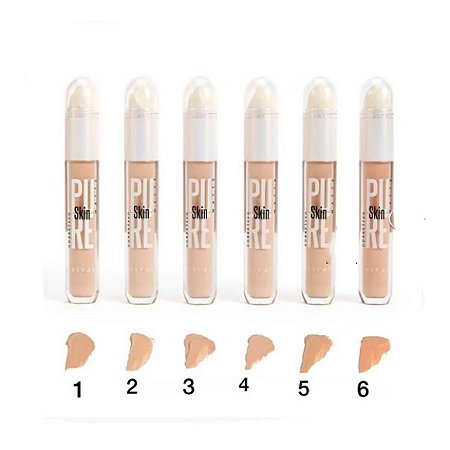 Corretivo Líquido Pure Skin - Vivai